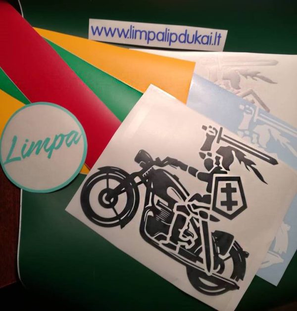 Vytis ant motociklo -