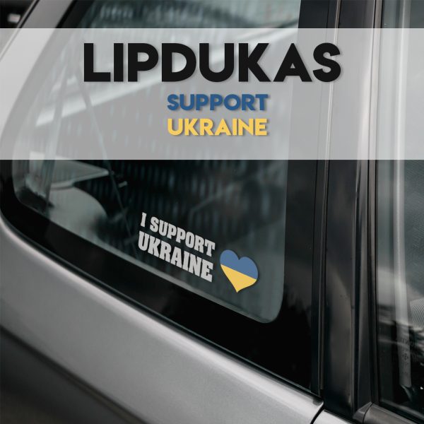 Lipdukas SUPPORT UKRAINE ❤️